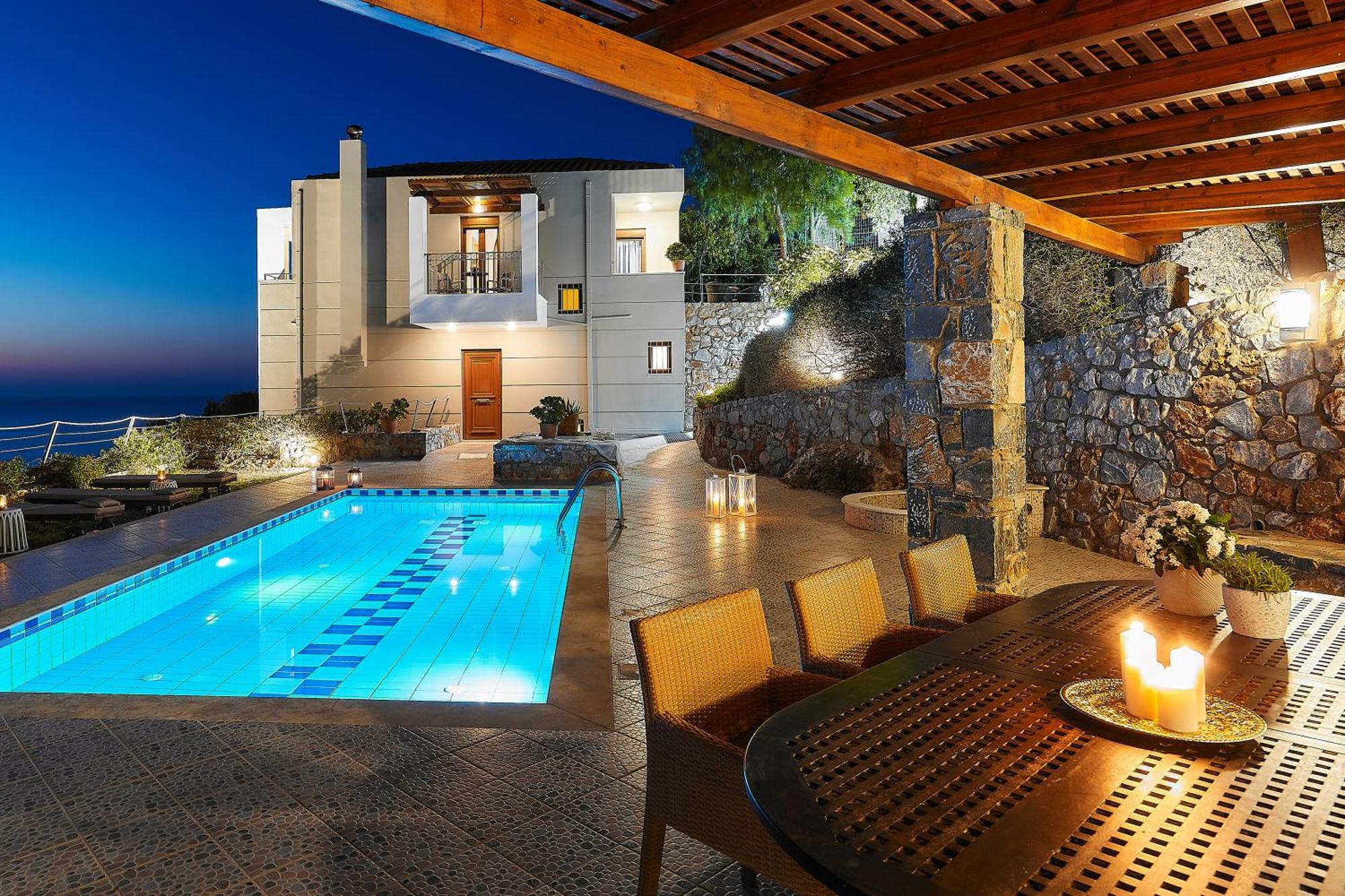 Okeanides Villas Rethymno Quarto foto